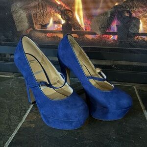 Kohl's Deep Blue Women's Heels
